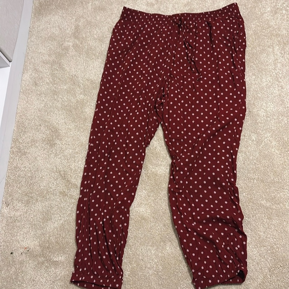 Bohemian Loose Fit Capris